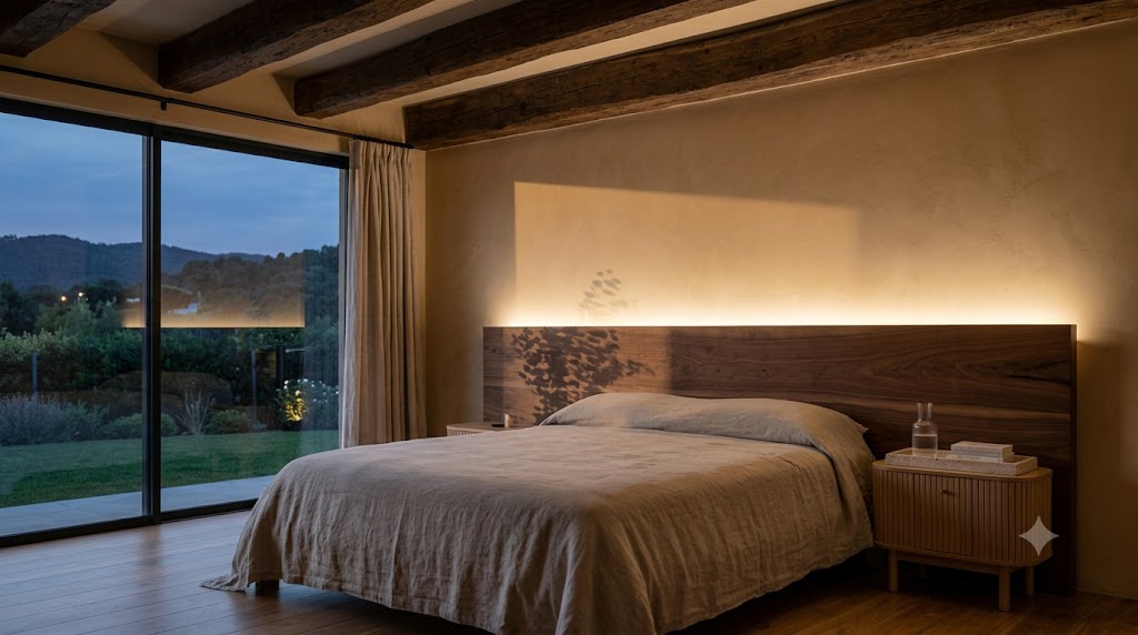 LED Backlit Headboard